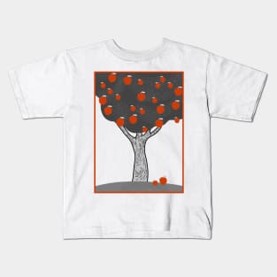 Simple apple tree Kids T-Shirt